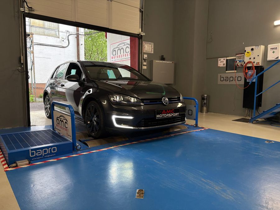 Volkswagen Golf on the Bapro dyno