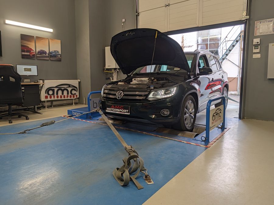 Volkswagen Tiguan pe standul dyno
