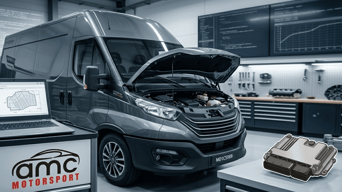 Iveco Daily 2019+ with Bosch MD1CS069 ECU, Stage 1 chiptuning support at AMC Motorsport Brasov